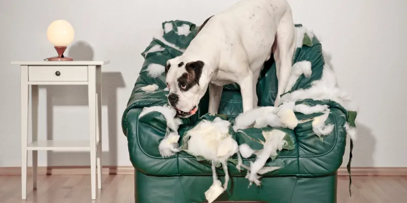 Cum să înveți câinii să nu distrugă mobilierul sau alte obiecte din casă